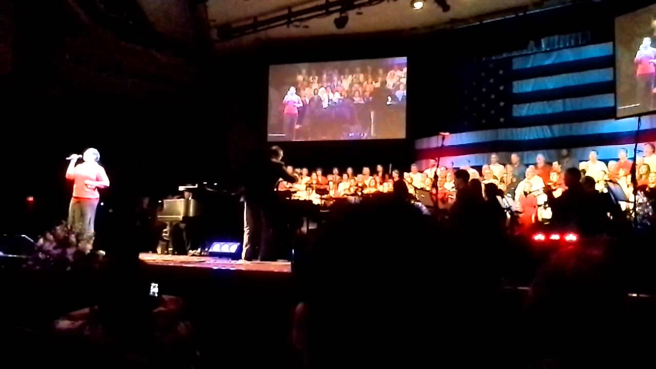 America the Beautiful san by Judith Roberts at Second Baptist North in Kingwood, TX