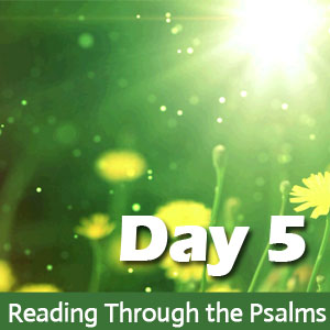 Reading through the Psalms Day 5: Psalm 5, 55, 105