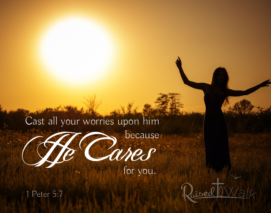 1 Peter 5:7 Cast All Your Cares Upon Him
