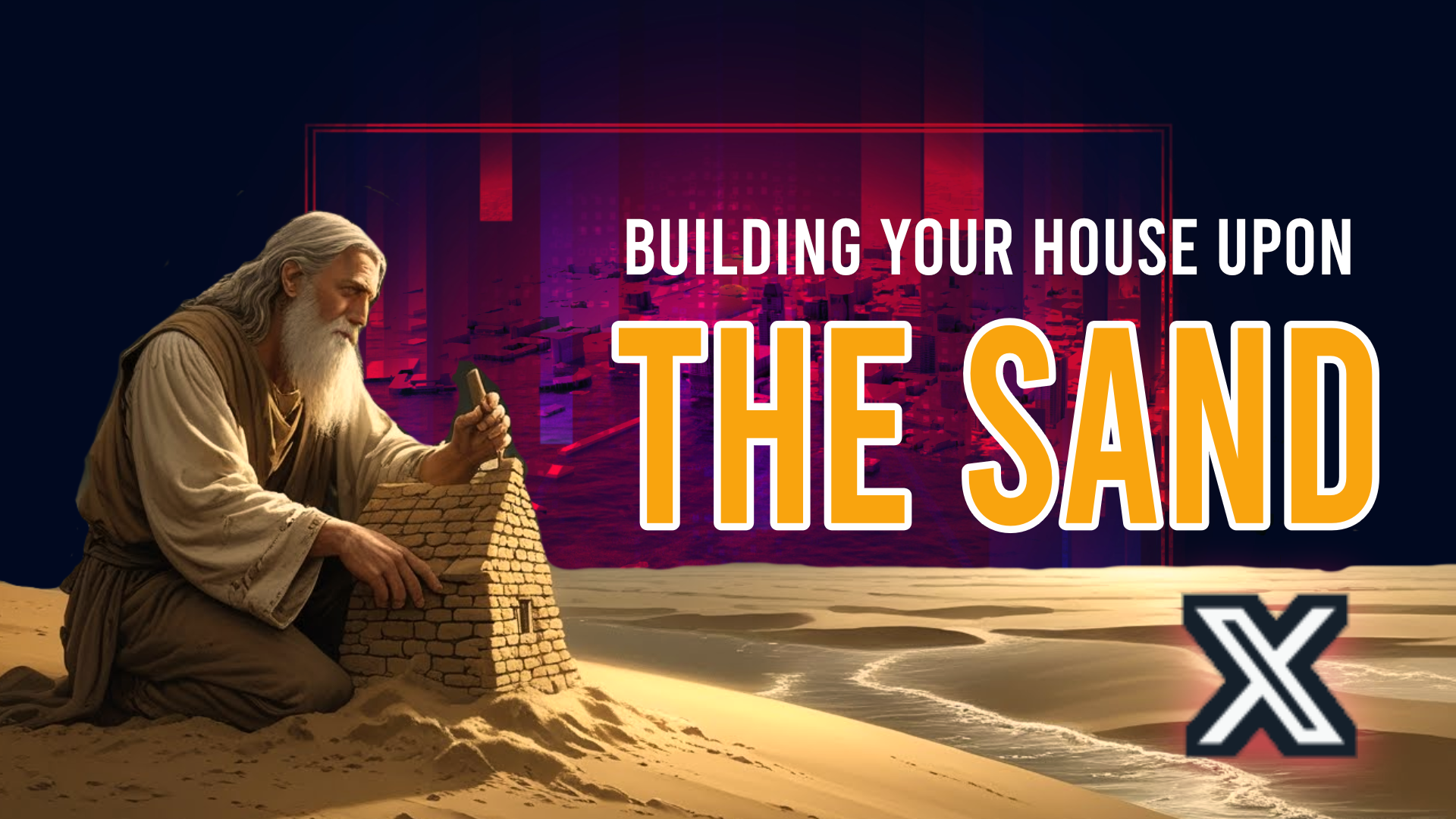 what does the parable mean to build your house upon the sand